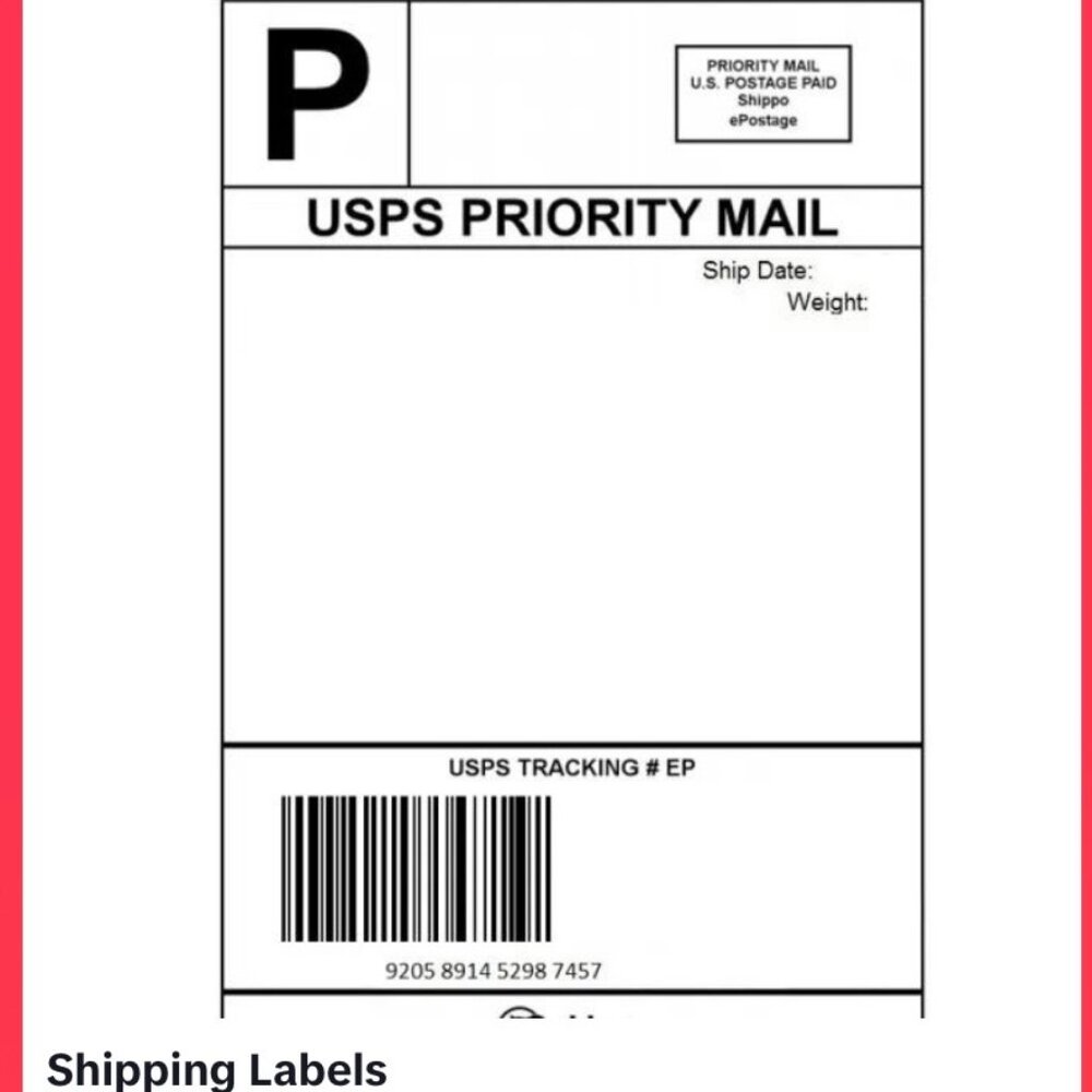 Shipping Label